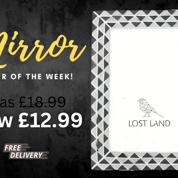 Offer Of The Week- Moroccan theme mosaic mirror. - Lost Land Interiors