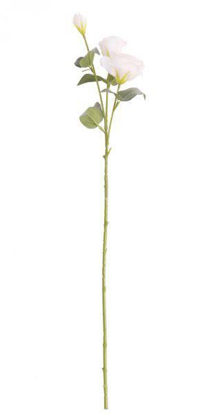 White Lisianthus Spray Artificial Flowers - Lost Land Interiors