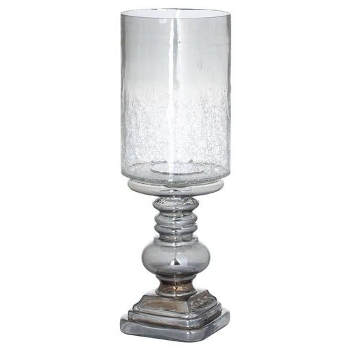 Smoked Midnight Glass Candle Holder - Lost Land Interiors