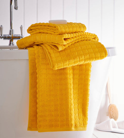 Geo Towel Bale Yellow 4 pieces - Lost Land Interiors