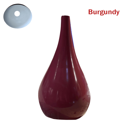Industrial vintage Tear Drop Burgandy Color Beat Style pendant shade E27 holder~3979 - Lost Land Interiors