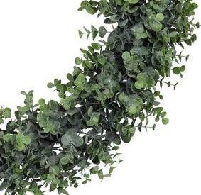 Large Artificial Botanical  Eucalyptus Wreath (60cm) Wedding Deco - Lost Land Interiors