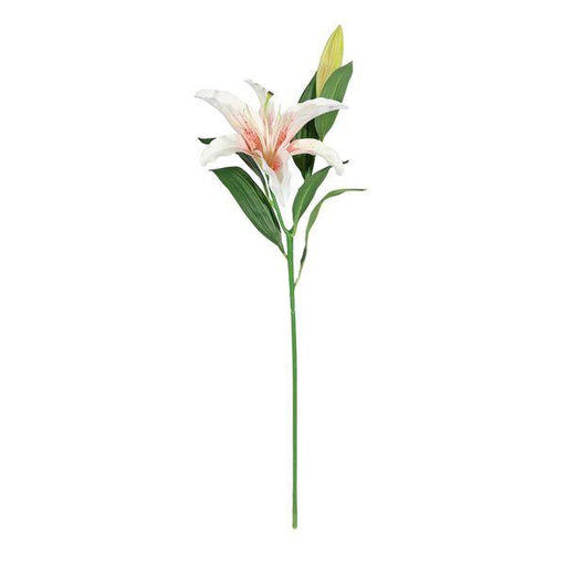 Real Touch Pink Lily Artificial Floral Stems Sprays Flower Arranging - Lost Land Interiors
