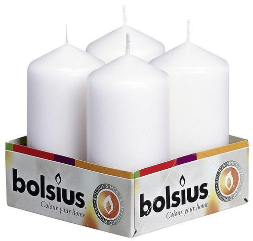 Bolsius Pillar candles White - Lost Land Interiors