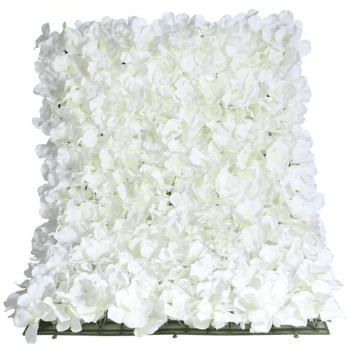 White Hydrangea Flower Wall Bundle (2 x 3M) - Lost Land Interiors