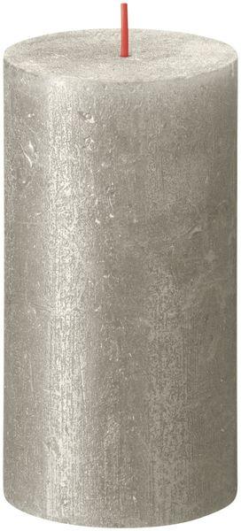 Champagne Bolsius Rustic Shimmer Metallic Candle (130 x 68mm) - Lost Land Interiors