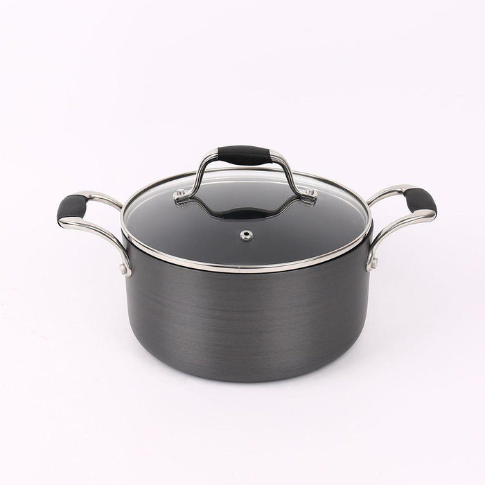 Hard Anodised Non Stick 5 Piece Cookware Pan Set - Lost Land Interiors