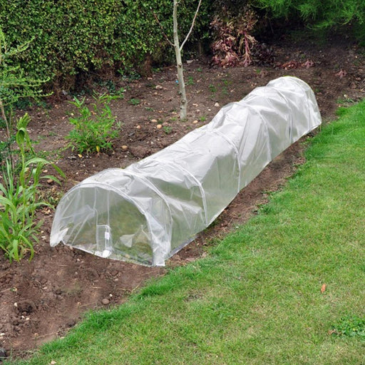 Transparent Grow Tunnel for Stronger and Healthier Plants - Kingfisher 48cm x 2.5m - Lost Land Interiors