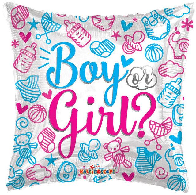 Boy or Girl Gender Reveal Balloon - Lost Land Interiors