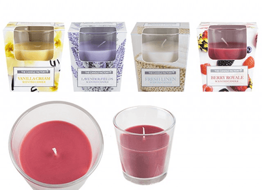 Fragrant Glass Cup Candle (Assorted) - Lost Land Interiors