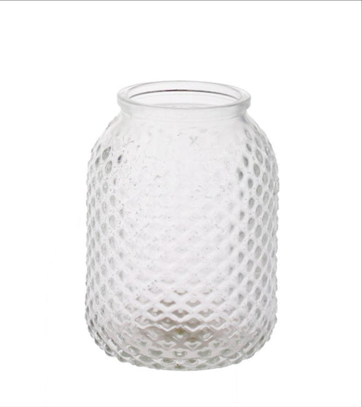 Lola Clear Vase (12cm x 8.5cm): Elevate Your Decor with Versatile Elegance - Lost Land Interiors