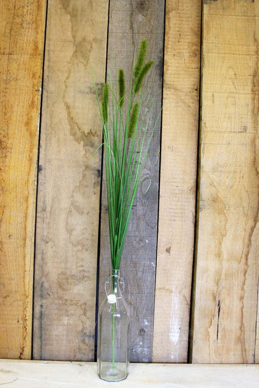 PVC Grass Spray With Cat-Tails 91cm - Lost Land Interiors