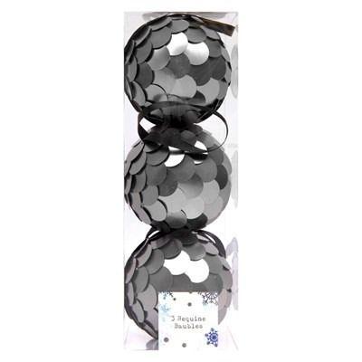 Christmas Sequin Baubles - 3 Pack - Lost Land Interiors