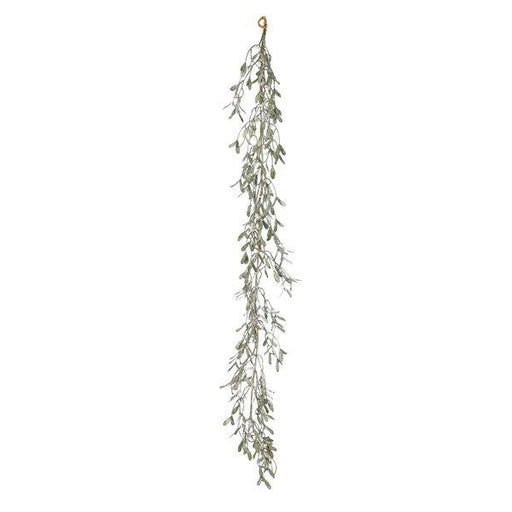 Frosted Mistletoe Garland for Festive Table Decor ( 150cm) Christmas Decorations - Lost Land Interiors