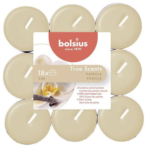 Vanilla Bolsius Tealights (pack of 18) - Lost Land Interiors
