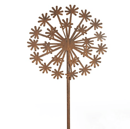 Flower Silhouette Stake Stake Garden Decorations - Lost Land Interiors