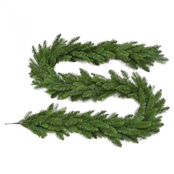 Vermont Spruce garland (9 ft) Long Pine Christmas Decorations - Lost Land Interiors