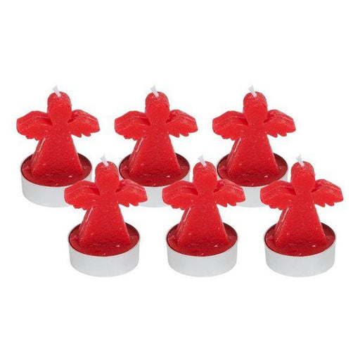 Set of 6 Angel Shaped Candles - Lost Land Interiors