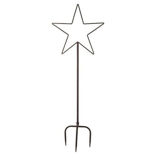 Small Star Stake Metal Garden Decoration - Lost Land Interiors