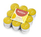 True Citronella Bolsius Tealights (pack of 18) Yellow Candles - Lost Land Interiors