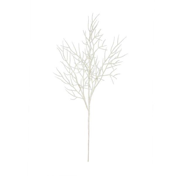 White Glitter Twig Stem (H65cm) - Lost Land Interiors