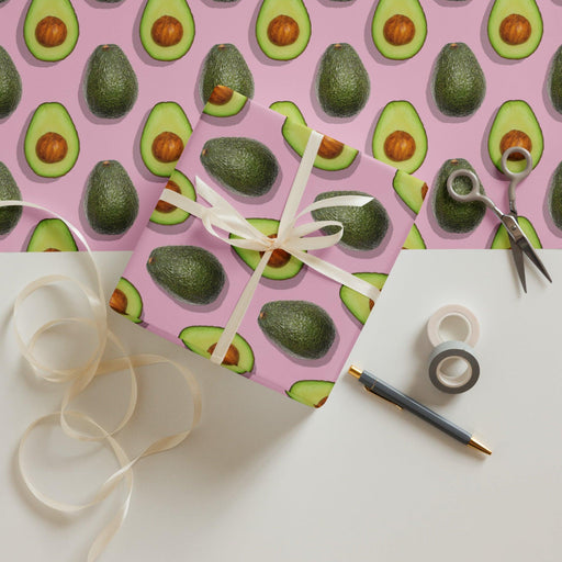 Avocado Lover Pattern Wrapping paper sheets Gift Wrapping - Lost Land Interiors