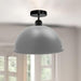 Industrial Retro vintage style Dome Shade ceiling light fixture~3394 - Lost Land Interiors