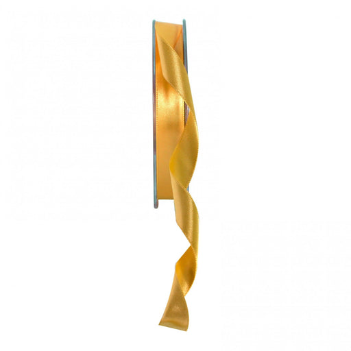 Bright Gold Satin Ribbon 15mm - Lost Land Interiors