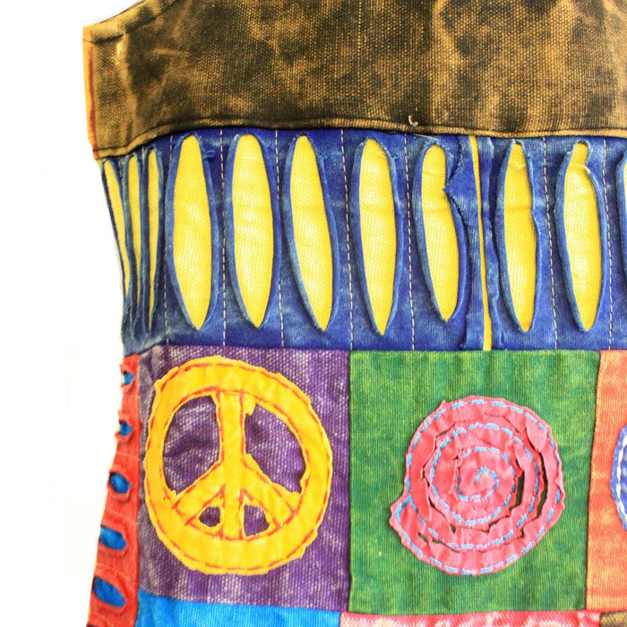 Classic Peace Skirt Bags (asst des) - Lost Land Interiors