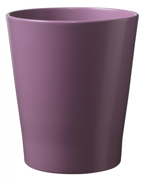 15cm Merina Pretty Ceramic Pot Matte Fuchsia Purple - Lost Land Interiors