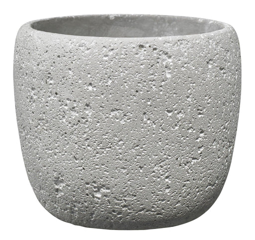 Bettona Ceramic Pot Cement Light Grey (14cm) - Lost Land Interiors