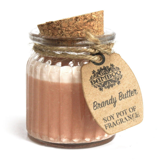Brandy Butter Soy Pot of Fragrance Candles - Lost Land Interiors