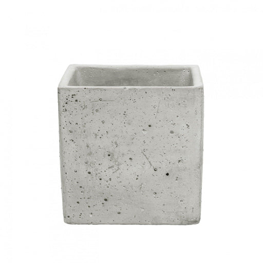 Square Cement Flower Pot (12cm) - Lost Land Interiors