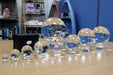 Crystal Ball on Stand 100mm - Lost Land Interiors