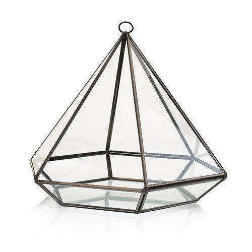 Glass Terrarium - Large Diamond - Lost Land Interiors