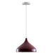 Industrial Vintage Modern Metal Retro  E27 Ceiling Burgundy Mosque Pendant Shade~3735 - Lost Land Interiors