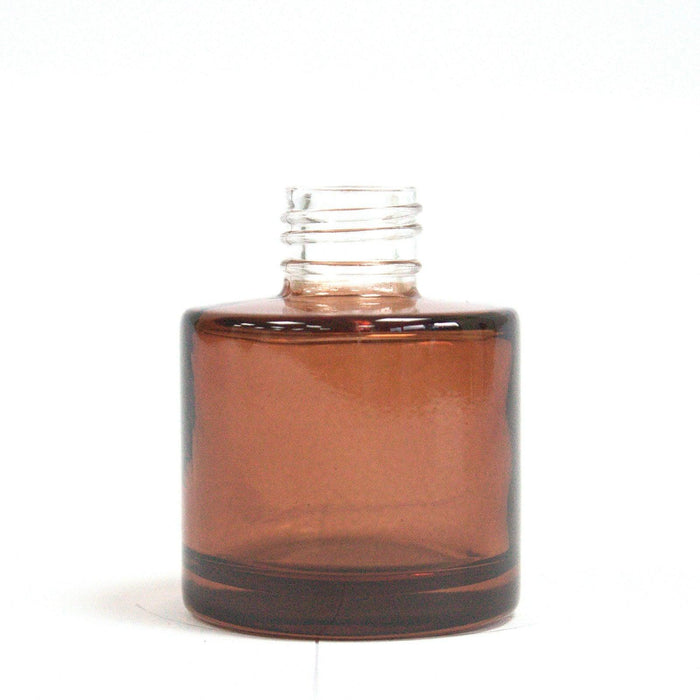 50 ml Round Reed Diffuser Bottlle - Amber - Lost Land Interiors