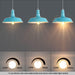 Modern adjustable Hanging bowl Light Blue pendant  Lamp E27 holder~4007 - Lost Land Interiors