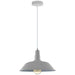 Modern adjustable Hanging bowl White pendant  Lamp E27 holder~4003 - Lost Land Interiors