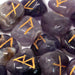 Runes Stone Set in Pouch  - Amethyst - Lost Land Interiors