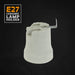 Edison Screw White Ceramic Lamp holder E27  Socket UK LHC4 Type ~4113 - Lost Land Interiors