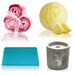 Bath Bomb, Soap Flower, Soap and Candle Set - Lost Land Interiors