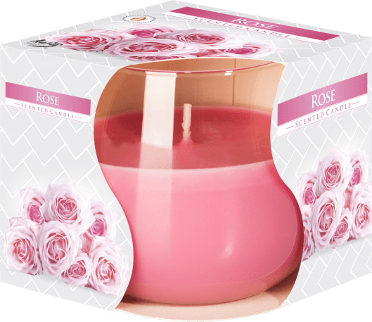 Scented Glass Jar Candle - Rose - Lost Land Interiors