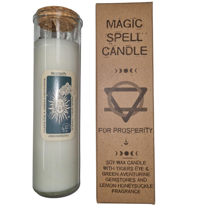 Magic Spell Candle - Prosperity - Lost Land Interiors