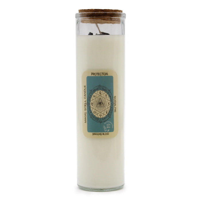 Magic Spell Candle - Protection - Lost Land Interiors