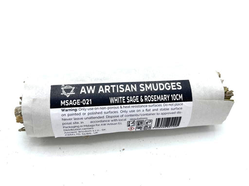 Smudge Stick - White Sage & Rosemary 10cm - Lost Land Interiors