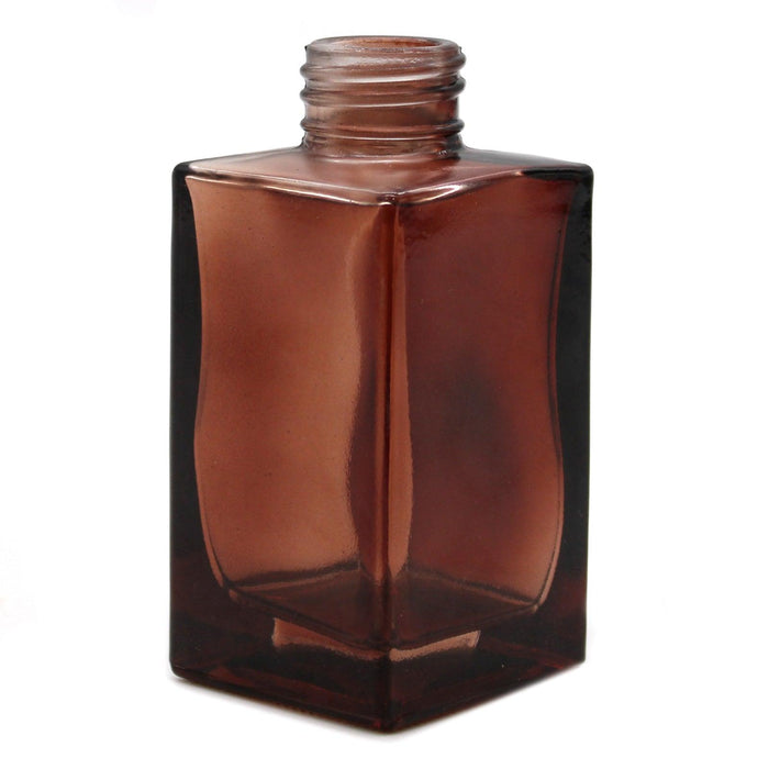 100 ml Square Long Reed Diffuser Bottlle - Amber - Lost Land Interiors