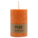 Pure Olive Wax Candle 90x60 - Orange - Lost Land Interiors