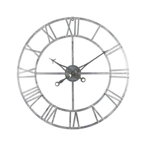 Silver Foil Skeleton Wall Clock - Lost Land Interiors