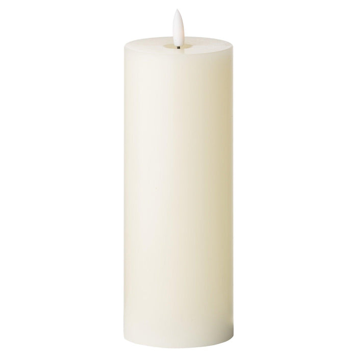 Luxe Collection Natural Glow 3 x 8 LED Ivory Candle - Lost Land Interiors